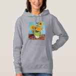 Vincent Van Gogh - Tre solblommor i Vas T Shirt<br><div class="desc">Tre solrosor i en Vas/Vas avec-trois tournesols - Vincent Van Gogh,  augusti 1888 - Solblommor 1888,  första versionen (F453)</div>