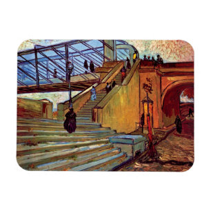 Vincent Van Gogh - Trinquetaille-bron Magnet