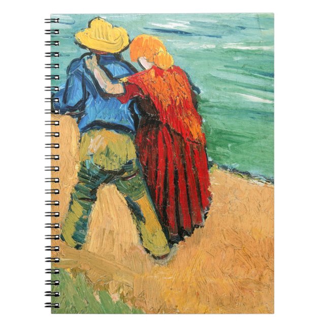 Vincent van Gogh - Två Älskare Anteckningsbok (Framsidan)