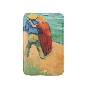 Vincent van Gogh - Två Älskare Badrumsmatta