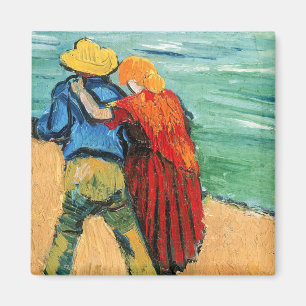 Vincent van Gogh - Två Älskare Magnet