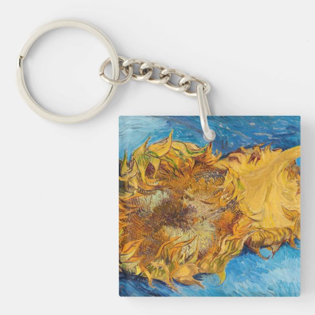 Vincent van Gogh - Två avskurna solrosor (Framsidan)