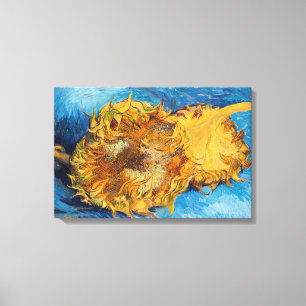 Vincent van Gogh - Två avskurna solrosor Canvastryck