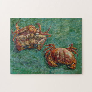 Vincent Van Gogh, två Crabs Pussel