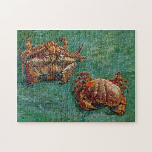 Vincent Van Gogh, två Crabs Pussel (Horisontell)