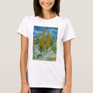 Vincent Van Gogh, två poplars i Alpelare T Shirt