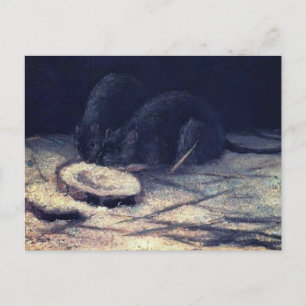 Vincent Van Gogh - Två råttor - Rat Lover Fine Art Vykort