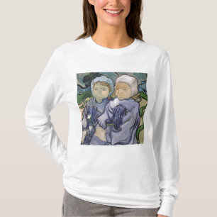 Vincent van Gogh  Två små flickor, 1890 Tee