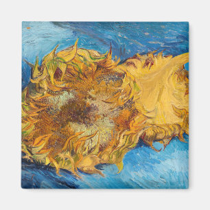 Vincent van Gogh - Två snittblommor Magnet