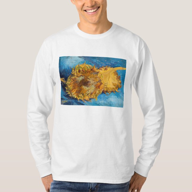 Vincent van Gogh - Två snittblommor T Shirt (Framsida)