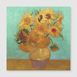 Vincent Van Gogh Twelve-blommor i A Vas