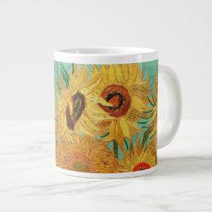 Vincent Van Gogh Twelve-blommor i A Vas Jumbo Mugg