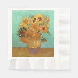 Vincent Van Gogh Twelve-blommor i A Vas Pappersservett