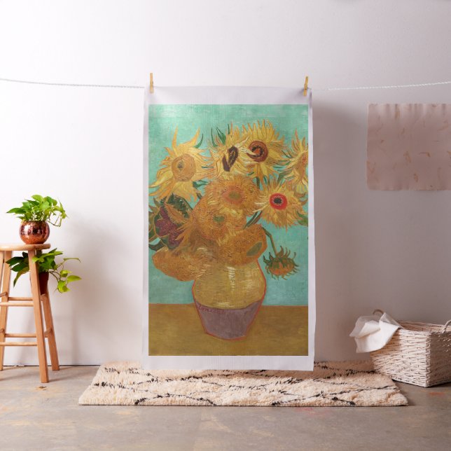 Vincent Van Gogh Twelve-blommor i A Vas Tyg (In Situ)