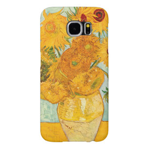 Vincent Van Gogh Twelve Sunblommor i Vas Art Galaxy S5 Fodral