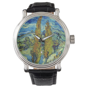 Vincent Van Gogh Two Poplars på Saint-Rémy Armbandsur