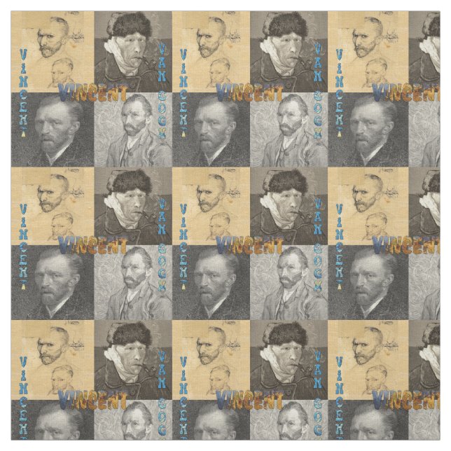 Vincent Van Gogh tyg (Provkarta)