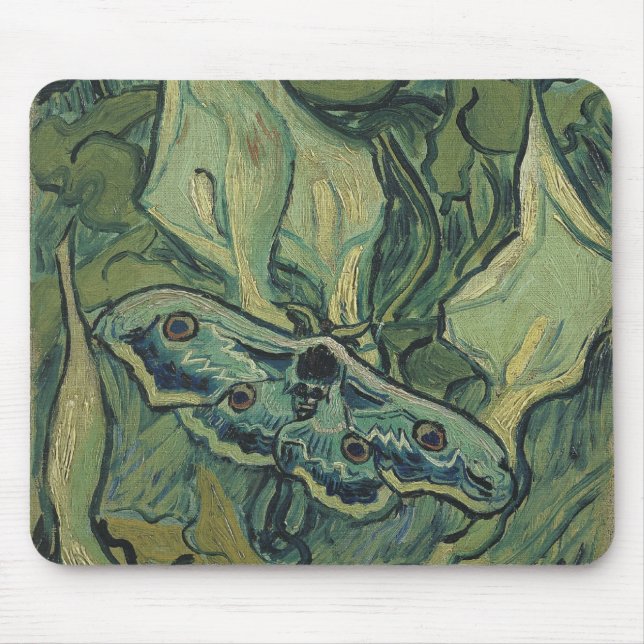 Vincent van Gogh - Underbar Peacock Moth Musmatta (Framsidan)
