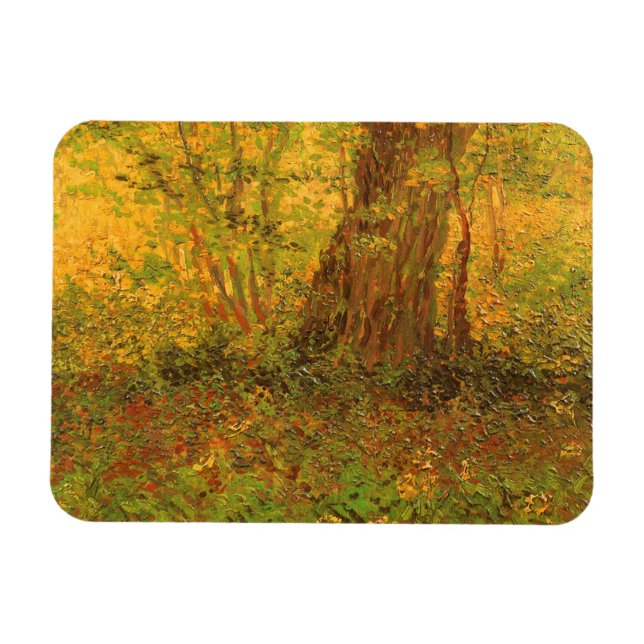 Vincent van Gogh - Undergrowth Magnet (Horisontell)