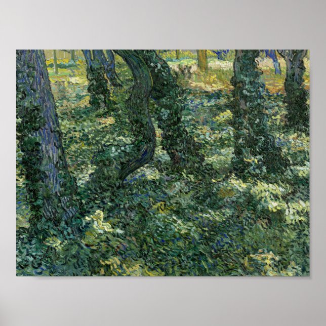 Vincent van Gogh - Undergrowth Poster (Framsidan)