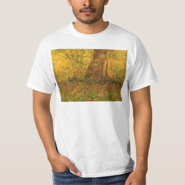 Vincent van Gogh - Undergrowth T Shirt (Framsida)
