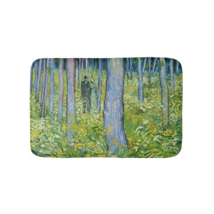 Vincent van Gogh - Undergrowth with Two Figurer Badrumsmatta