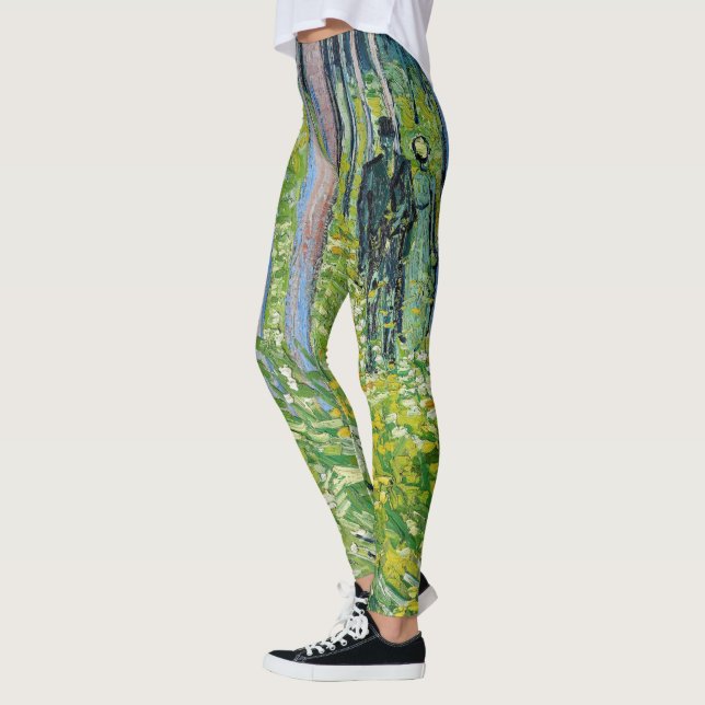 Vincent van Gogh - Undergrowth with Two Figurer Leggings (Vänster)