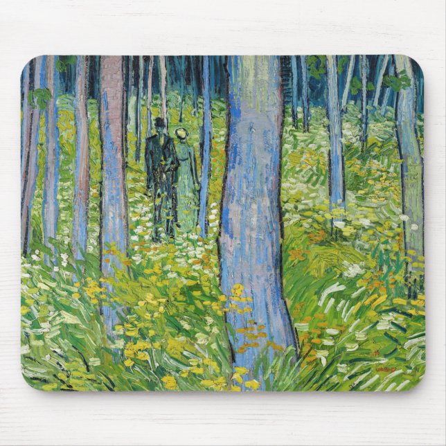 Vincent van Gogh - Undergrowth with Two Figurer Musmatta (Framsidan)