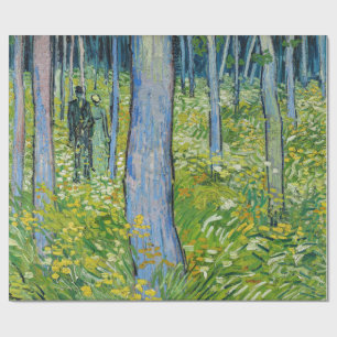 Vincent van Gogh - Undergrowth with Two Figurer Presentpapper
