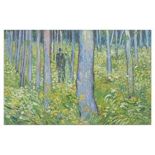 Vincent van Gogh - Undergrowth with Two Figurer Tyg