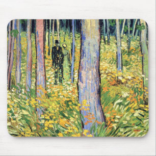 Vincent Van Gogh - undertillväxt med två Figurer Musmatta