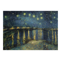 Vincent van Gogh | Upptrappningsnatt över Rhen