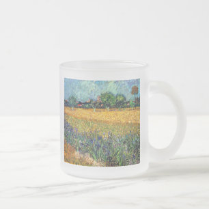 Vincent Van Gogh - Utsikt över Arles med Irisar Frostad Glasmugg