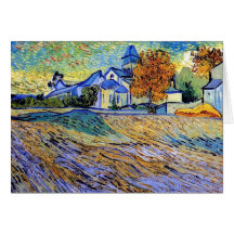 Vincent Van Gogh - Utsikt över asyl och kapell