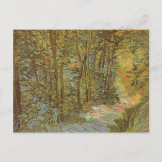Vincent van Gogh - Väg i Skogen Vykort