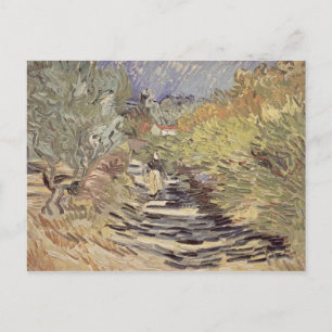 Vincent van Gogh   Vägar i St. Remy Vykort
