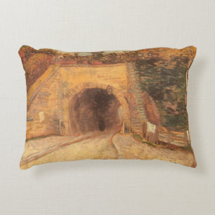 Vincent van Gogh - Vägen under viadukten Prydnadskudde