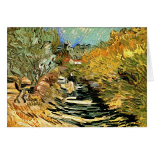 Vincent van Gogh Vägen vid Saint-Remy, Kvinnlig fi Hälsningskort