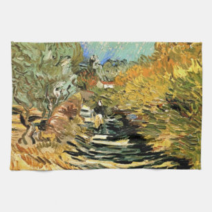 Vincent van Gogh Vägen vid Saint-Remy, Kvinnlig fi Kökshandduk