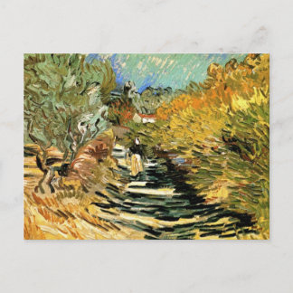 Vincent van Gogh Vägen vid Saint-Remy, Kvinnlig fi Vykort
