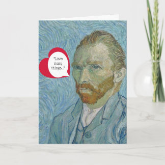 Vincent Van Gogh valentin Helgkort