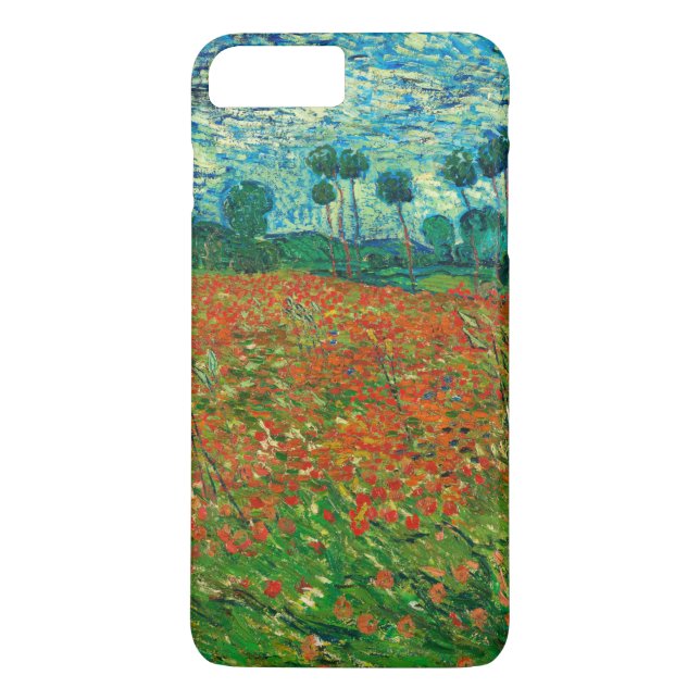 Vincent Van Gogh Vallmo Fält Finkonst Case-Mate iPhone Skal (Baksida)