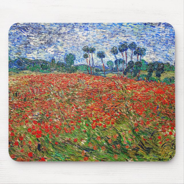 Vincent van Gogh - Vallmofält Musmatta (Framsidan)