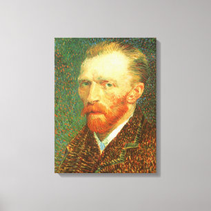 Vincent van Gogh - Van Gogh Självporträtt Canvastryck