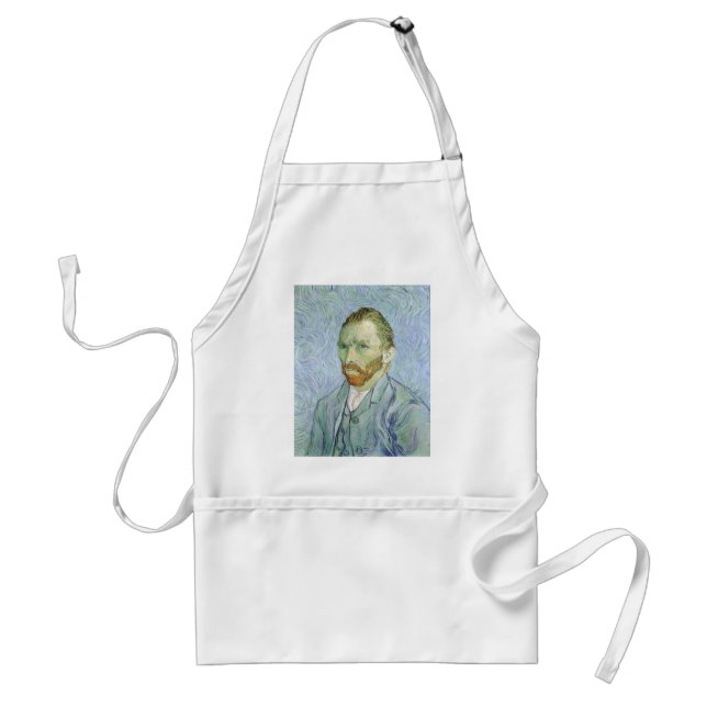 Vincent van Gogh - Van Gogh Självporträtt i blått Förkläde (Framsidan)