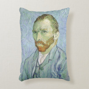 Vincent van Gogh - Van Gogh Självporträtt i blått Prydnadskudde