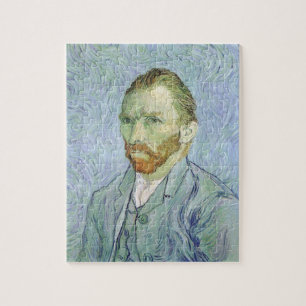 Vincent van Gogh - Van Gogh Självporträtt i blått Pussel