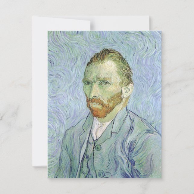 Vincent van Gogh - Van Gogh Självporträtt in Blue (Framsida)