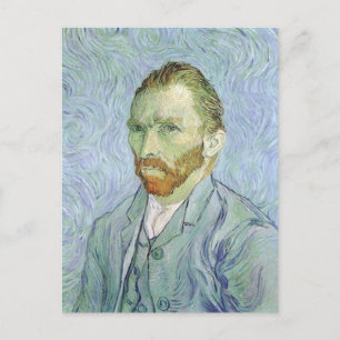 Vincent van Gogh - Van Gogh Självporträtt in Blue Vykort