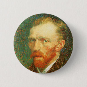 Vincent van Gogh - Van Gogh Självporträtt Knapp